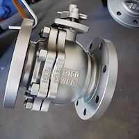 شیر توپی 4 اینچ کلاس 150 فولادی